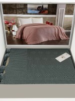 Diamond Sabina green вязаный плед 220x240 Турция — изображение 2