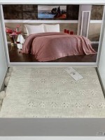 Diamond Sabina ivory в'язаний плед 220х240 Туреччина - Зображення 7