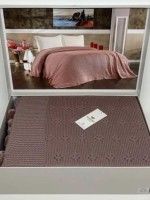 Diamond Sabina lilac вязаный плед 220x240 Турция — изображение 2