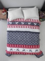 Плед Chrismas бавовняний 200х220 Туреччина - Зображення 7