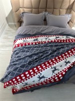 Плед Chrismas бавовняний 200х220 Туреччина - Зображення 6