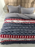 Плед Chrismas бавовняний 200х220 Туреччина - Зображення 5
