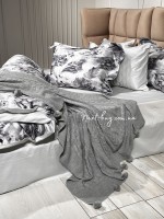 Diamond Mora grey в'язаний плед 130х170 Туреччина - Зображення 4