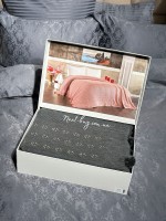 Diamond Sabina antrasit вязаный плед 220x240 Турция — изображение 5