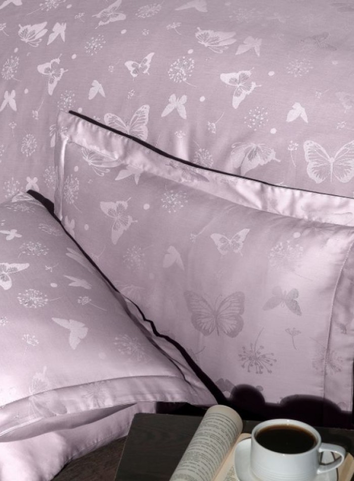 First Choice Corina Lavender постільна білизна сатин-жакард сімейний 160х220 (2) - Зображення 2