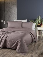 First choice Timeless Lilac deluxe сатин постельное белье евро 200х220