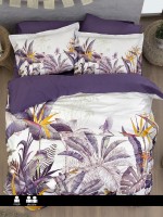 Постельное белье First choice Palm Garden Purple полуторное 160х220