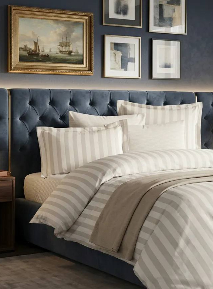 Бамбукова постільна білизна Maison D'or Fous Linens Set Ecru 200x220см - Зображення 4