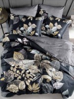 Постельное белье Daring Grey La Romano premium сатин полуторный 160х220