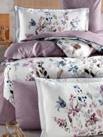 Постільна білизна Delcina Berry La Romano premium сатин евро 200х220 - Зображення 2