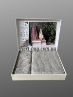 Diamond Sanda grey набор хлопковых полотенец 2шт. — изображение 2