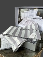 Бамбукова постільна білизна Maison D'or Fous Linens Set Antracite 200x220см - Зображення 2