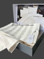 Бамбукова постільна білизна Maison D'or Fous Linens Set Ecru 200x220см - Зображення 3