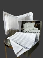Бамбукова постільна білизна Maison D'or Fous Linens Set White 200x220см - Зображення 3