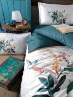 Постільна білизна Nadia tapestry La Romano premium сатин евро 200х220 - Зображення 2