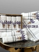Набор кухонных полотенец Nilteks lavanda tencel 5 шт 40х60 — изображение 2