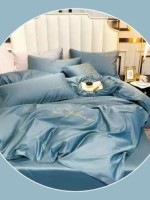 Постільна білизна тенсел Crown Light Blue евро 200х220 - Зображення 3