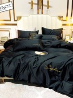 Постільна білизна тенсел Crown Midnight Black евро 200х220