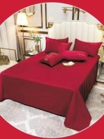 Постільна білизна тенсел Crown Violet Red евро 200х220 - Зображення 2