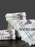 Набор кухонных полотенец Nilteks lavanda tencel 5 шт 40х60