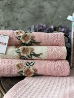 Набор кухонных полотенец Meteor rose 5 шт. 40х60 — изображение 2