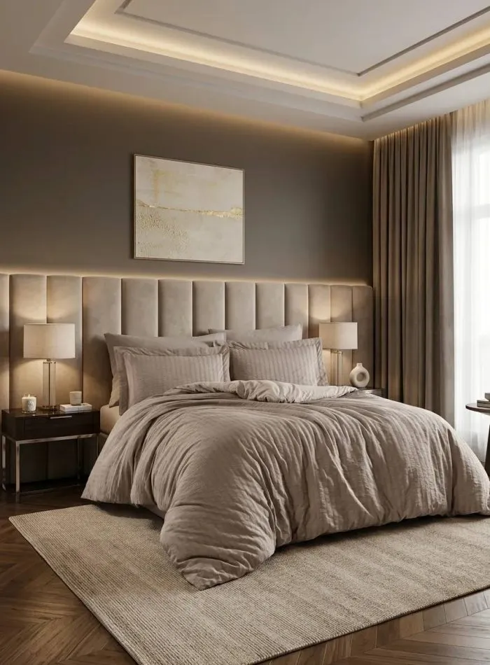 Maison Dor New Camile dark bej постельное белье 160x220 — изображение 2