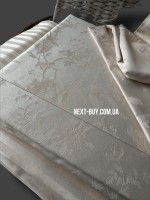 Постільна білизна Maison D'or Ruby Beige 200x220см бамбук жаккард - Зображення 8