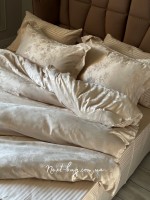 Постільна білизна Maison D'or Ruby Beige 200x220см бамбук жаккард