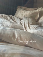 Постільна білизна Maison D'or Ruby Beige 200x220см бамбук жаккард - Зображення 7