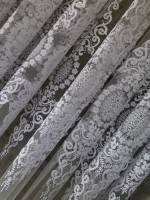 Тюль грек сетка Chaplets белый Турция — изображение 4