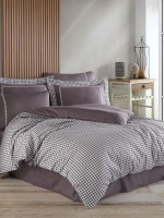 Maison D'or Lowes Brown постельное белье евро 200х220 сатин — изображение 2