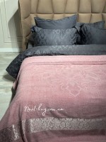 Махрове простирадло-покривало LuiSa Pink rose євро 200X220 бавовна - Зображення 5