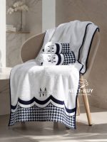 Набір рушників Maison Dor Lowes 3шт. махра синій - Зображення 6
