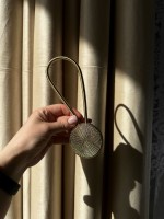 Магнит подхват для штор круглый, золотистый Турция — изображение 7
