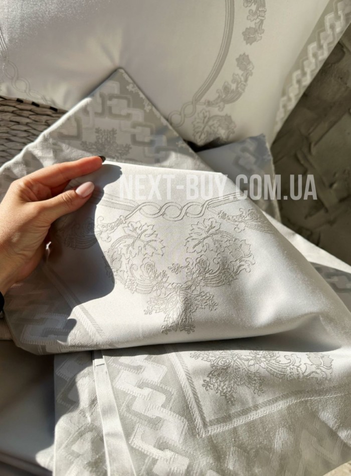 Постельное белье Maison D'or Tom Ross Grey 200x220см бамбук жаккард — изображение 3
