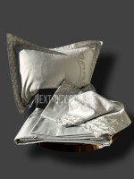 Постельное белье Maison D'or Tom Ross Grey 200x220см бамбук жаккард — изображение 2