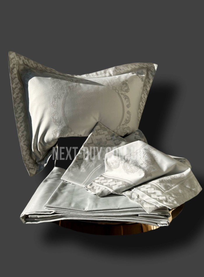 Постельное белье Maison D'or Tom Ross Grey 200x220см бамбук жаккард — изображение 2