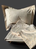 Постільна білизна Maison D'or Tom Ross Ecru&Beige 200x220см бамбук жаккард