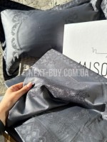 Постельное белье Maison D'or Tom Ross Grey&Black 200x220см бамбук жаккард — изображение 3