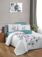 Постільна білизна First choice Sarnia Blue полуторна 160х220