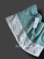 Maison D`or Lavoine Butterfly махровое полотенце для сауны 85х150 голубое — изображение 2