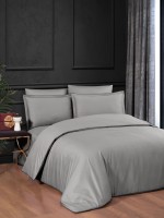 Постельное белье Lucca ash La Romano premium сатин полуторный 160х220