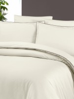 Постельное белье Lucca cream La Romano premium сатин полуторный 160х220 — изображение 3