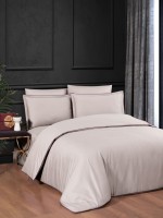 Постельное белье Lucca Violet La Romano premium сатин полуторный 160х220