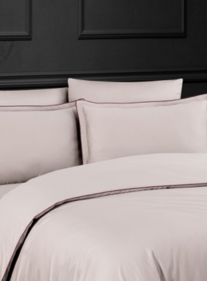 Постельное белье Lucca Violet La Romano premium сатин полуторный 160х220 — изображение 3