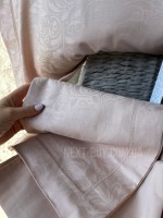 Постільна білизна Maison D'or Annabella beige 200x220см сатин жакард - Зображення 2