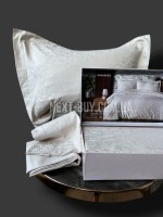 Постельное белье Maison D'or Annabella stone 200x220см сатин жаккард — изображение 4