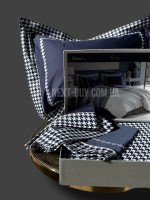 Maison D'or Lowes Navy постельное белье евро 200х220 сатин — изображение 4