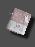 Maison D`or Monique Butterfly махровий рушник 50х100 Туреччина рожевий