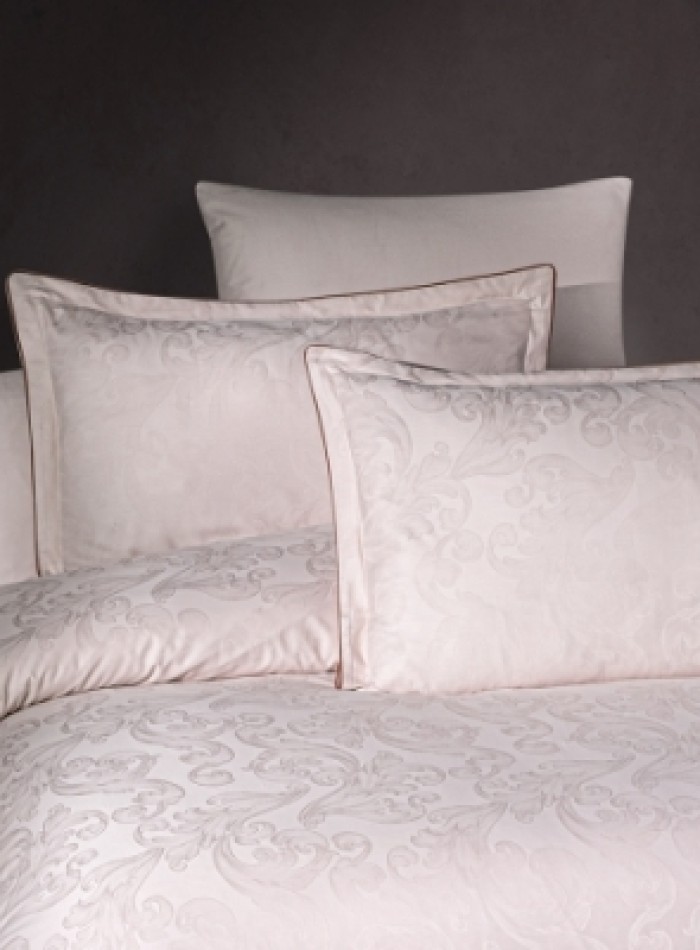 Постільна білизна Vandela violet La Romano premium сатин евро 200х220 - Зображення 3